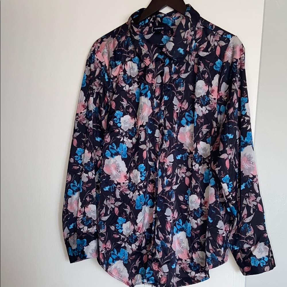 Floral Patterned Men's Shirt